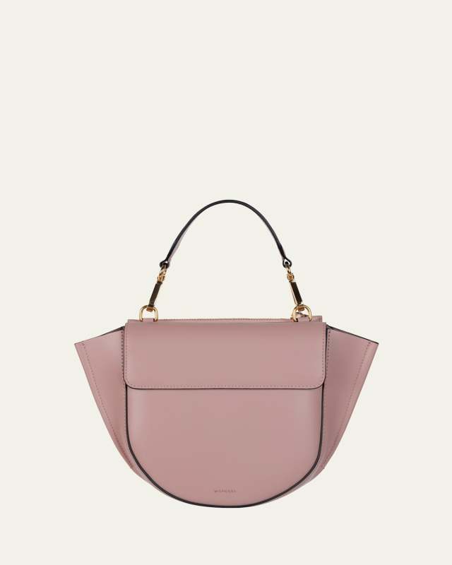 Hortensia Mini Leather Top-Handle Bag